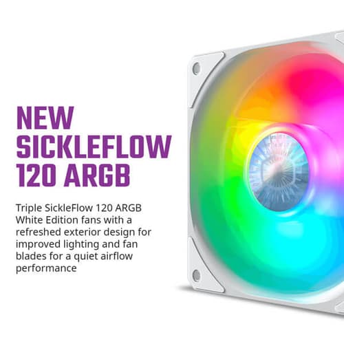 Cooler Master MasterLiquid ML360L ARGB V2 White CPU Liquid Cooler